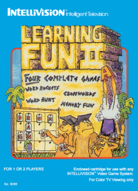 Learning Fun II Intellivision US box art